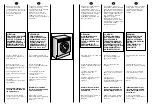 Предварительный просмотр 30 страницы Candy ICW 101 TR H/C User Instructions