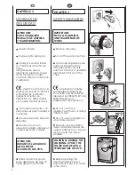 Предварительный просмотр 6 страницы Candy KG DETECTOR User Instructions