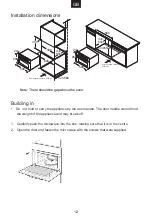 Предварительный просмотр 13 страницы Candy MEC440WTX User Instructions