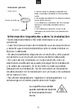 Предварительный просмотр 62 страницы Candy MEC440WTX User Instructions