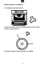 Предварительный просмотр 64 страницы Candy MEC440WTX User Instructions