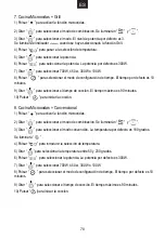 Предварительный просмотр 71 страницы Candy MEC440WTX User Instructions