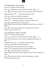 Предварительный просмотр 72 страницы Candy MEC440WTX User Instructions