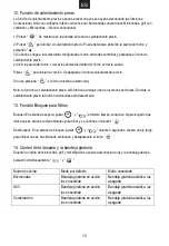 Предварительный просмотр 74 страницы Candy MEC440WTX User Instructions