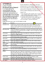 Preview for 10 page of Candy MECS34TX User Instructions