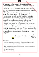 Preview for 12 page of Candy MECS34TX User Instructions