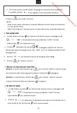 Preview for 42 page of Candy MECS34TX User Instructions