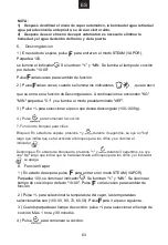 Preview for 64 page of Candy MECS34TX User Instructions