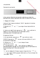 Preview for 86 page of Candy MECS34TX User Instructions