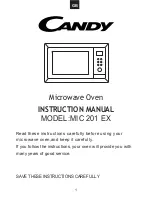 Preview for 2 page of Candy MIC 201 EX Instruction Manual