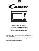 Preview for 17 page of Candy MIC 201 EX Instruction Manual