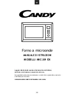 Preview for 34 page of Candy MIC 201 EX Instruction Manual