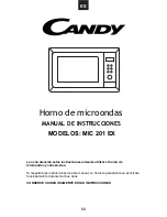 Preview for 69 page of Candy MIC 201 EX Instruction Manual