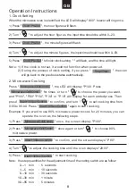 Preview for 8 page of Candy MIC 20GD FX Instruction Manual