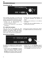 Preview for 10 page of Candy MIC 305 X User Manual