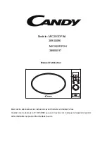 Preview for 28 page of Candy MIC20GDFBA User Manual