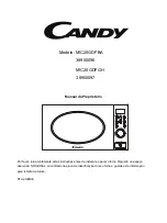 Preview for 73 page of Candy MIC20GDFBA User Manual