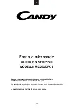 Preview for 42 page of Candy MIC25GDFX-6 User Instructions