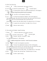 Preview for 17 page of Candy MIC440TX User Instructions