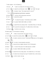 Preview for 18 page of Candy MIC440TX User Instructions