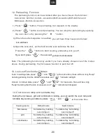 Preview for 21 page of Candy MIC440TX User Instructions