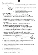 Preview for 13 page of Candy MIC440VNTX User Instructions