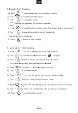 Preview for 22 page of Candy MIC440VNTX User Instructions