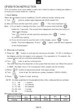 Preview for 17 page of Candy MIC440VTX User Instructions