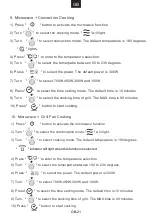 Preview for 23 page of Candy MIC440VTX User Instructions