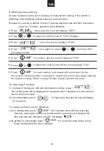 Preview for 17 page of Candy MICG25GDFN-80 User Instructions