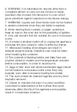 Preview for 4 page of Candy MIG1730MX User Instructions