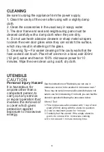 Preview for 8 page of Candy MIG1730MX User Instructions