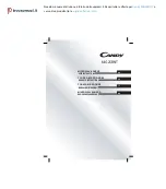 Preview for 1 page of Candy MIG25BNT User Instructions