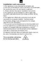 Preview for 12 page of Candy MIG25BNT User Instructions