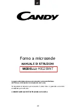 Preview for 41 page of Candy MIG25BNT User Instructions