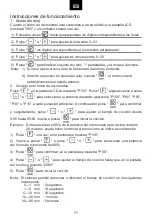 Preview for 72 page of Candy MIG28TXNE User Instructions