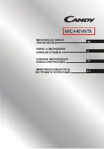 Candy MIG440VNTX User Instructions preview