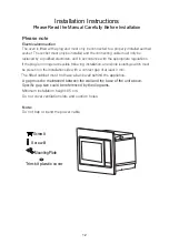 Preview for 13 page of Candy MIS1730B User Instructions