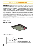 Preview for 8 page of Candy PA640-2 UK Instruction And Installation Manual