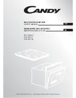 Candy PCV 6422 X User Manual preview