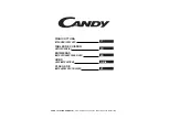 Preview for 1 page of Candy PG2D750/1 SX User Instructions