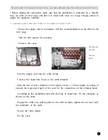 Preview for 5 page of Candy PL 604 Instruction For The Installation