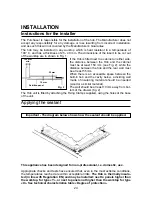 Предварительный просмотр 25 страницы Candy PLC 2200 User Instructions