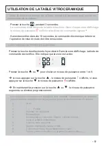 Preview for 9 page of Candy PVD 603 Instructions For Use And Installation