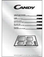 Candy PVD 633/1 User Instructions preview