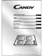 Preview for 1 page of Candy PVK 640 User Instructions