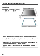 Предварительный просмотр 28 страницы Candy PVS 604 R Instructions For Use And Installation