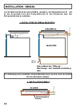 Preview for 40 page of Candy PVS 604 R Instructions For Use And Installation