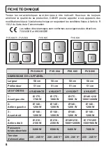 Предварительный просмотр 8 страницы Candy PVS 604 Instructions For Use And Installation