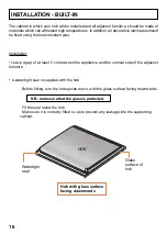 Предварительный просмотр 16 страницы Candy PVS 604 Instructions For Use And Installation